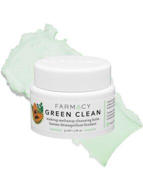 Green Clean Makeup Remover Balm - Waterproof Cleansing Oil for Face, Hydrating